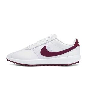 Nike Women's Cortez Spikeless Golf White Sneakers